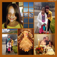Photo Collage Thanksgiving Is Being With Family