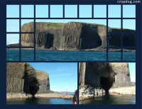Photo Collage Isle Of Staffa, Scotland