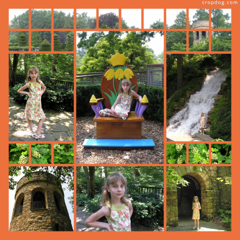Photo Collage Queen Of The Garden