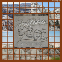 Photo Collage Mount Rushmore