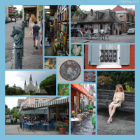 Photo Collage French Quarter