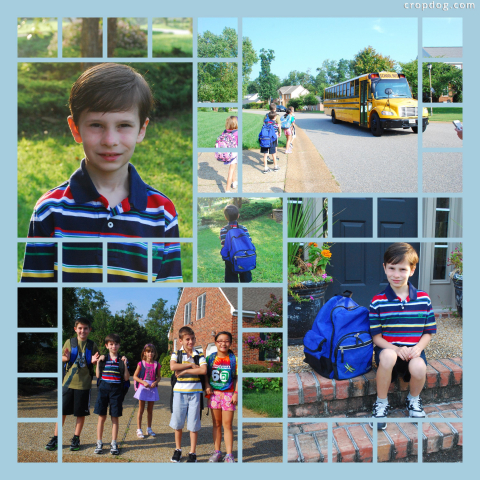 Photo Collage Back To School