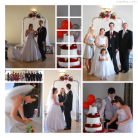 Photo Collage Wedding Day
