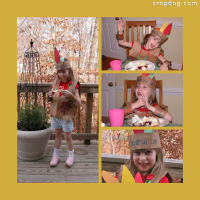 Photo Collage Kindergarten Thanksgiving