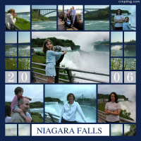 Photo Collage Niagara Falls 