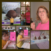 Photo Collage The Chocolate Garden