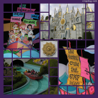 Photo Collage It's A Small World