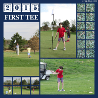 Photo Collage Golf Lesson Page 1