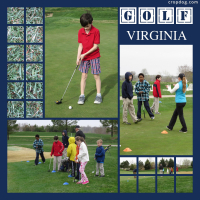 Photo Collage Golf Lesons Page 2