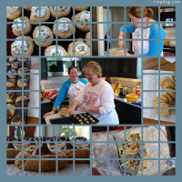 Photo Collage Cookies!